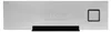 A silver-colored appliance with embossed text and a square indentation on the right. Podgląd zdjęcia produktu