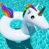 Schwimmen Kreis Aufblasbare Matratze Einhorn Xxl Produktbild-Vorschau 7