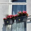 Geländerkasten Balkon mit Wasserspeicher Blumentopf Zaun Produktbild-Vorschau 7