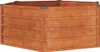 vidaXL Zvýšené lůžko Rostig 129x129x45 cm cortenová ocel Náhled obrázku produktu 1