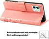 iPhone Handy Tasche Handyhülle Schutz Hülle Blumen Flip Produktbild-Vorschau 8