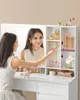 Toaletní stolek VASAGLE s osvětlením LED, napájecí lišta, Náhled obrázku produktu 3