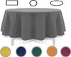 Gartentischdecke mit Fransen Tischdecke rund oval eckig Produktbild-Vorschau 1