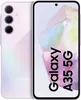 A product shot of a Samsung Galaxy A35 5G smartphone in Awesome Lilac color, shown from the back and front. Podgląd zdjęcia produktu