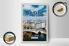 Holzschild Reise 12x18 cm Paris Frankreich Trip Stadt Produktbild-Vorschau 2