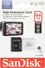 SanDisk High Endurance 64GB microSDXC SDSQQNR-064G-GN6IA Podgląd zdjęcia produktu 1
