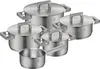 WMF Topfset Ultimate Cool 5-teilig - Edelstahl - Kochtöpfe Produktbild-Vorschau 1