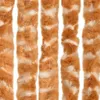 The Living Store Fliegenvorhang Ocker und Weiß 90x200 cm Produktbild-Vorschau 5