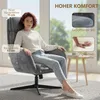 HOMCOM Relaxsessel mit Hocker, Fernsehsessel mit hoher Produktbild-Vorschau 5