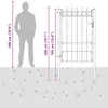 vidaXL Cancello da recinzione HORST 100 x 150 cm in metallo Anteprima dell’immagine prodotto 8