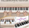 FCH E-Piano 88 Tasten Gewichtet Klavier,Elektro Klavier Produktbild-Vorschau 4