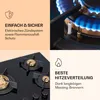Klarstein Gasherd, Gaskochfeld 3 Flammig, Einbau-Gaskocher Produktbild-Vorschau 5