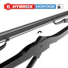HYBROX FRONT Scheibenwischer kompatibel mit BMW - 8er (1990 Produktbild-Vorschau 7