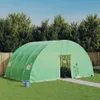 Szklarnia Living Store z ramą stalową Zielona 24 m² Podgląd zdjęcia produktu 2