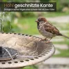 COSTWAY Stojaca kŕmidlo pre vtáky, kŕmidlo so solárnym Náhľad obrázku produktu 7