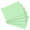herlitz Karteikarten, DIN A7, liniert, grn Voir les images du produit 1
