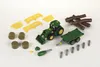 John Deere Traktor mit Holz u. Heuwagen Produktbild-Vorschau 6