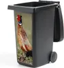 MuchoWow® Mülltonnenaufkleber Fasan - Nahrung - Vogel 38x80 Produktbild-Vorschau 1