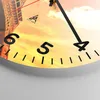 Wanduhr - Rund - Glasuhr - Eiffelturm Paris Stadt Bau - Produktbild-Vorschau 5