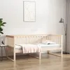 vidaXL Tagesbett ohne Matratze 100x200 cm Massivholz Kiefer Produktbild-Vorschau 2