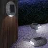 Set da 6 lampade solari a LED, design a forma di pietra, Anteprima dell’immagine prodotto 4