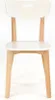 Stuhl für Esstisch - Weiß - Aus Holz - 42 x 81 x 49 cm Produktbild-Vorschau 12