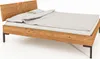 Bett Seiba 2 Sonderlänge 80x220 Wildeiche massiv Produktbild-Vorschau 3