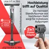HEIMWERT Premium Fahrrad Luftpumpe für alle Ventile, Produktbild-Vorschau 2
