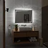 Badspiegel mit LED Beleuchtung und Touch-Schalter - Berlin Produktbild-Vorschau 4