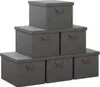 WOLTU 6er Set Aufbewahrungsboxen mit Deckel, mit Griffen, Produktbild-Vorschau 1