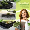 be4nature Bordura da giardino in legno flessibile 30 x 200 Anteprima dell’immagine prodotto 5