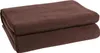 Zoeppritz Plaid Soft-Fleece Farbe dark brown Größe 160x200 Produktbild-Vorschau 1