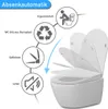 WC-Sitz mit Absenkautomatik D Form Slim Toilettendeckel Produktbild-Vorschau 3