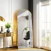 Großer Standspiegel mit gebogenem Fuß und Ständer, 180 x 80 Produktbild-Vorschau 7