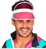 Cappellino rosa anni '80 - Cappellino anni '80 in rosa Anteprima dell’immagine prodotto 2