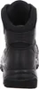 The back view of a black hiking boot. Produktbild-Vorschau