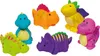 Goki Gumowe Figurki Dinozaurów do Zabawy i Kąpieli Produktbild-Vorschau 3