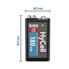 HyCell 5035322 Block E / 6F22 / 8.4V Voir les images du produit 2