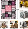 Gemusterte Flanelldecke 150x130 cm Geschenk für Frauen, Produktbild-Vorschau 6
