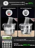 Duschkopf Wassersparend 【Wasserersparnis 49%】𝟱 Strahlarten Produktbild-Vorschau 2