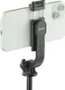 A smartphone attached to a selfie stick/tripod stand. Produktbild-Vorschau