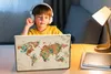 MuchoWow® Laptop Aufkleber Sticker Cover Weltkarte - Produktbild-Vorschau 3