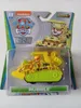 A toy bulldozer from Paw Patrol's True Metal line, packaged in its original retail box. Produktbild-Vorschau