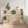 vidaXL Stojak na rośliny 104,5x25x77,5 cm lite drewno Podgląd zdjęcia produktu 2