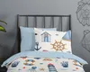 Duvet cover Good Morning 100x135 + 1* 40x60 cm - maritime Produktbild-Vorschau 3