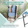 2er Set Gartenstuhl klappbar, Klappstuhl Hochlehner Produktbild-Vorschau 3