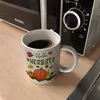 Hallo Herbst Glitzer-Kaffeebecher mit hübschen Kürbissen Produktbild-Vorschau 5