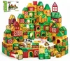 Olvy Magnetische bouwstenen, Montessori speelgoed, 80 stuks Productafbeelding-voorbeeld 1