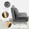 HOMCOM Schlafsofa 2-Sitzer Sofa mit Bettfunktion, Klappsofa Produktbild-Vorschau 7