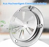 2er Set  Hochwertiges Edelstahl Lüftungsgitter, 94mm Produktbild-Vorschau 3
